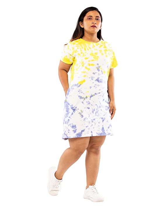 Blue Pinafore Denim Dress